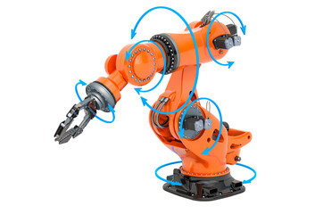 Orange Robot Arm